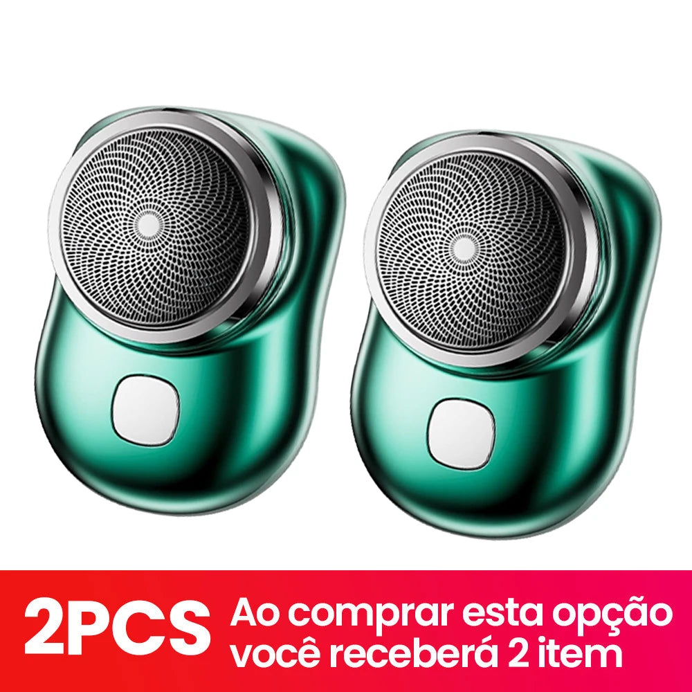 Aparelho de Barbear Portátil à Prova d'Água Design Compacto para Viagens e Uso Diário Rápido e Prático