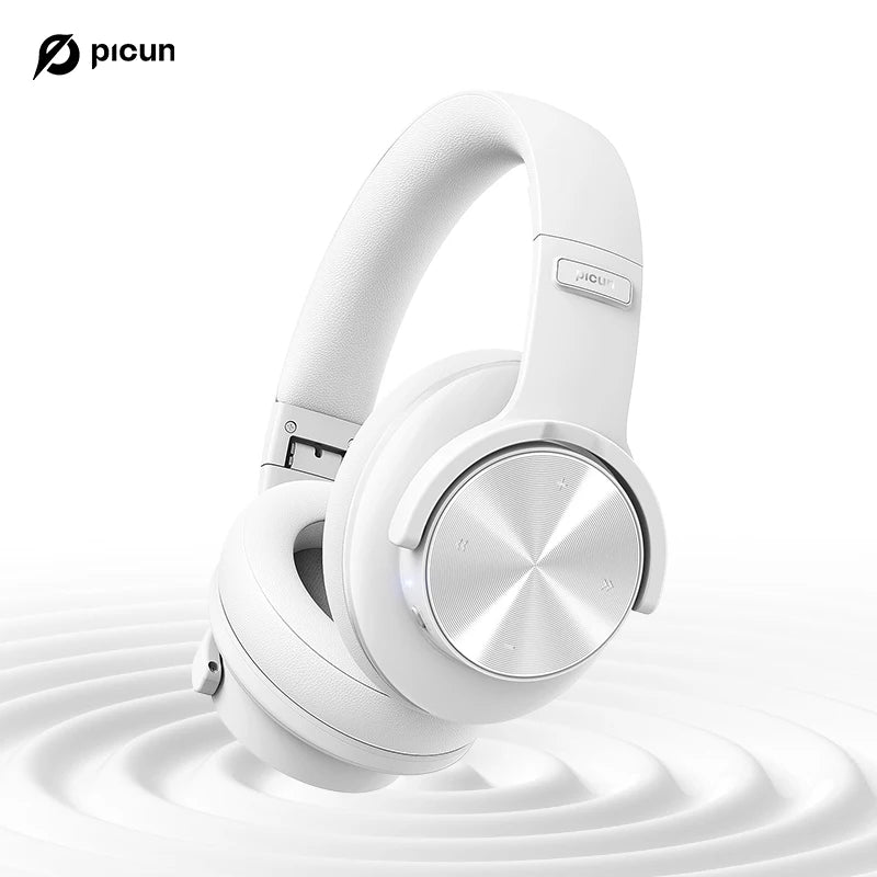 Picun b8 fones de ouvido bluetooth 120h playtime fone de ouvido sem fio bluetooth 3eq modo baixa latência chamadas mãos-livres sobre fones de ouvido