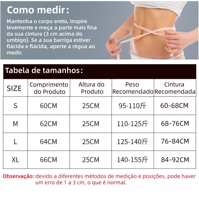 Cinta Elastique Feminina Modeladora Redutor Afina Cintura Mulher Fitness Abdominal Tecido Eleástico