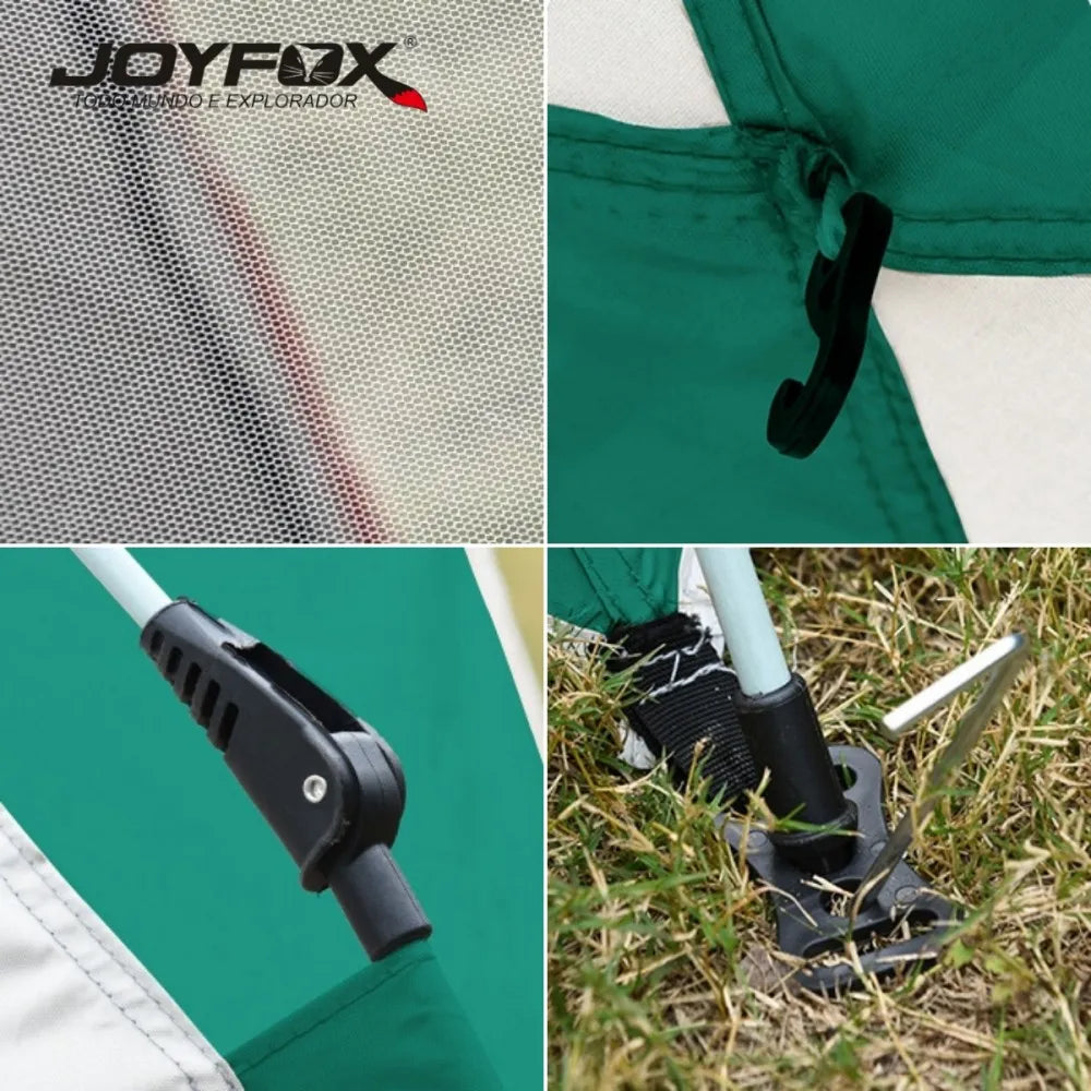 Joyfox Barraca De Camping Automática Com 2 Portas 2 Janelas Tenda De Acampamento Pop-up Instantânea Barraca De Cúpula 4-5 Pessoa