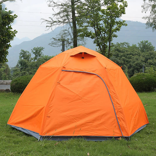 Joyfox Barraca Camping Iglu Automatica 4-8 Pessoas Impermeavel 3000mm com mosca de chuva para família, caminhadas praia pesca