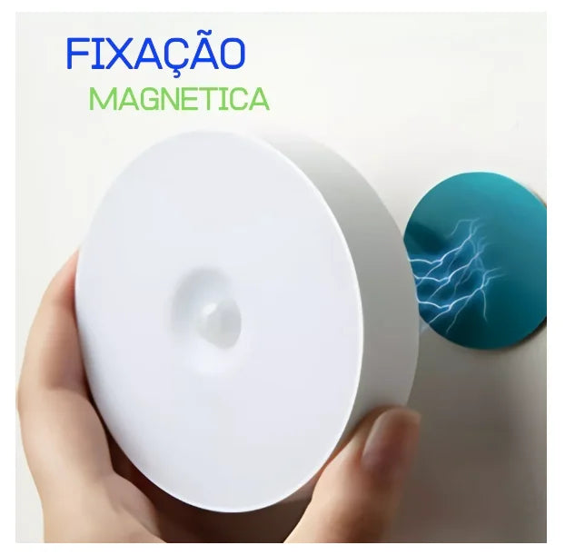 Lâmpada Inteligente Sem Fio Sensor Indução Recarregavel Usb