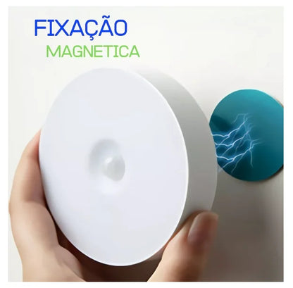 Lâmpada Inteligente Sem Fio Sensor Indução Recarregavel Usb
