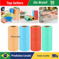 Pano Multiuso para cozinha Rolo com 50 Panos Antibactérianos - Neverdie Store