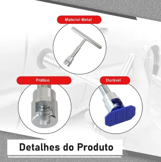 Kit Universal Car Dent Puller Ventosa De Plástico Para Extração De Veículos -Neverdie Store