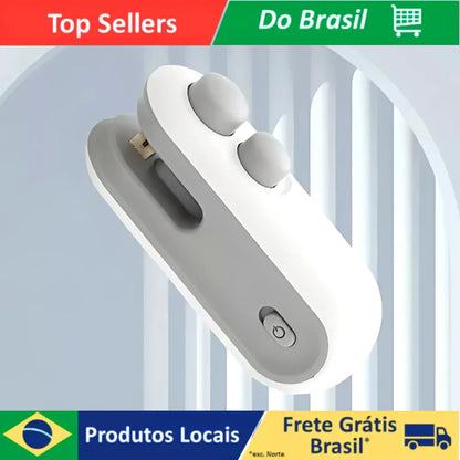Mini Selador De Embalagem e Sacos; Seladora a Vacuo Recarregavel USB; Cortador de Embalagem