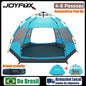 Joyfox Barraca Camping Iglu Automatica 4-8 Pessoas Impermeavel 3000mm com mosca de chuva para família, caminhadas praia pesca