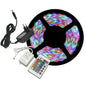 Kit Fita Led Colorida 5050 Rgb Luz Led Original Com Fonte E Controle
