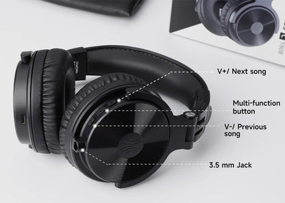 Oneodio pro-c fones de ouvido sem fio bluetooth com microfone 110hr