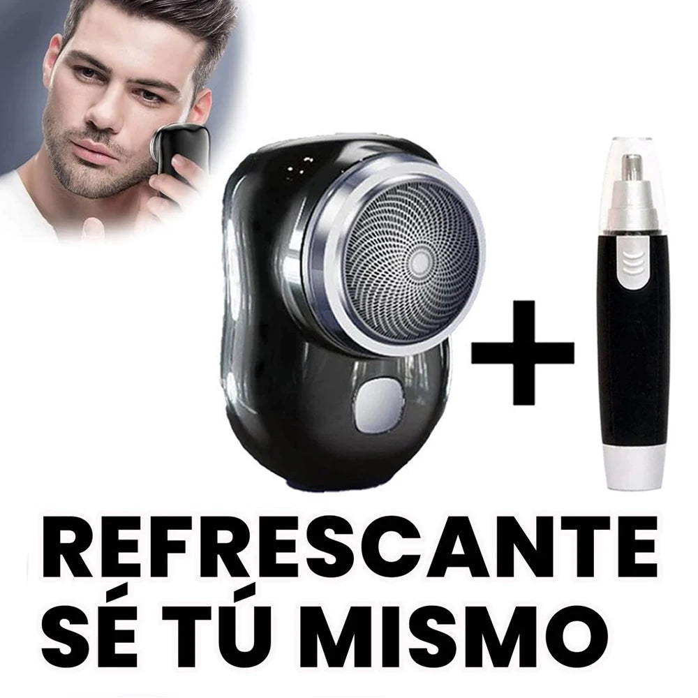 Aparelho de Barbear Portátil à Prova d'Água Design Compacto para Viagens e Uso Diário Rápido e Prático