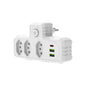 Extensão tomada,Extensão elétrica,Tomada usb,Filtro de linha de tomada,Regua tomadas de energia,Extensao eletrica,110-220V,10A