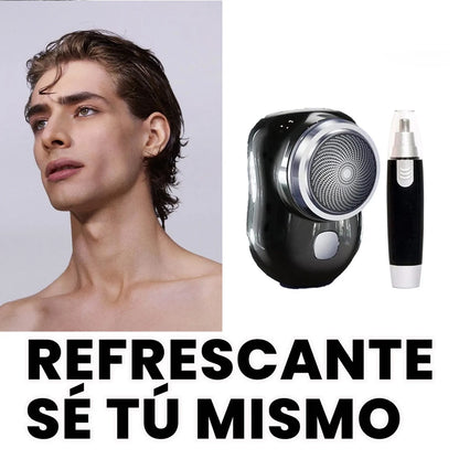 Aparelho de Barbear Portátil à Prova d'Água Design Compacto para Viagens e Uso Diário Rápido e Prático
