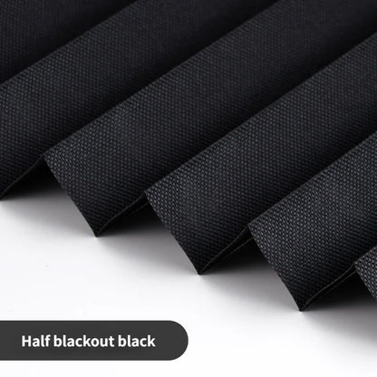 Cortinas plissadas autoadesivas, 5 tamanhos, banheiro, varanda, meia blackout, cortinas para quarto, sala de estar, varanda