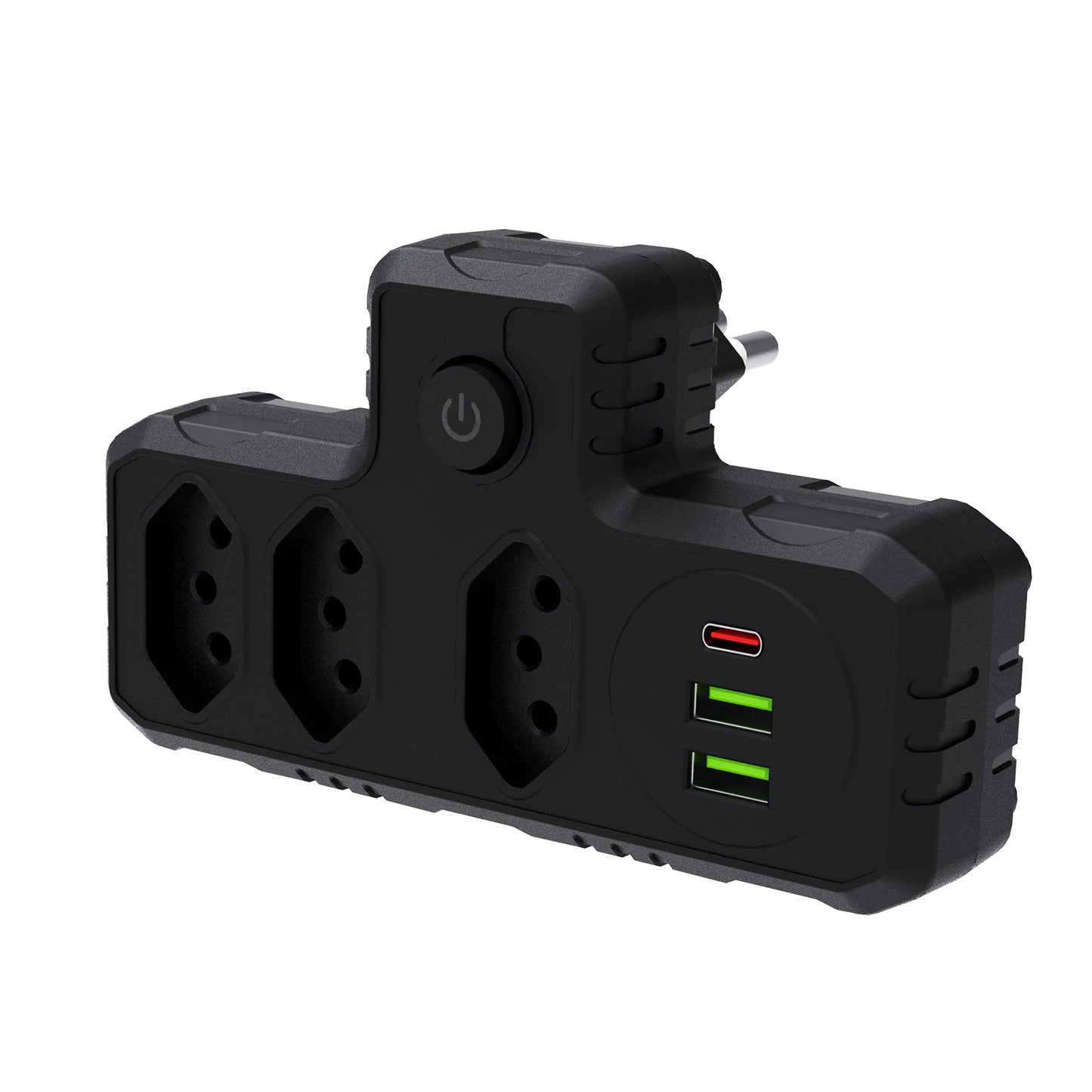 Extensão tomada,Extensão elétrica,Tomada usb,Filtro de linha de tomada,Regua tomadas de energia,Extensao eletrica,110-220V,10A