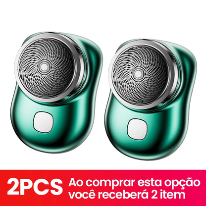 Aparelho de Barbear Portátil à Prova d'Água Design Compacto para Viagens e Uso Diário Rápido e Prático
