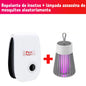 Aparelho de Controle de Pragas de Mosquitos com Luz Azul e Função Noturna Silenciosa, Proteção Segura para Casa