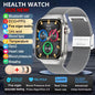 2025new micro exame físico relógio inteligente para homens ácido úrico gordura corporal cinco órgãos relógios de saúde bluetooth chamada smartbracelet