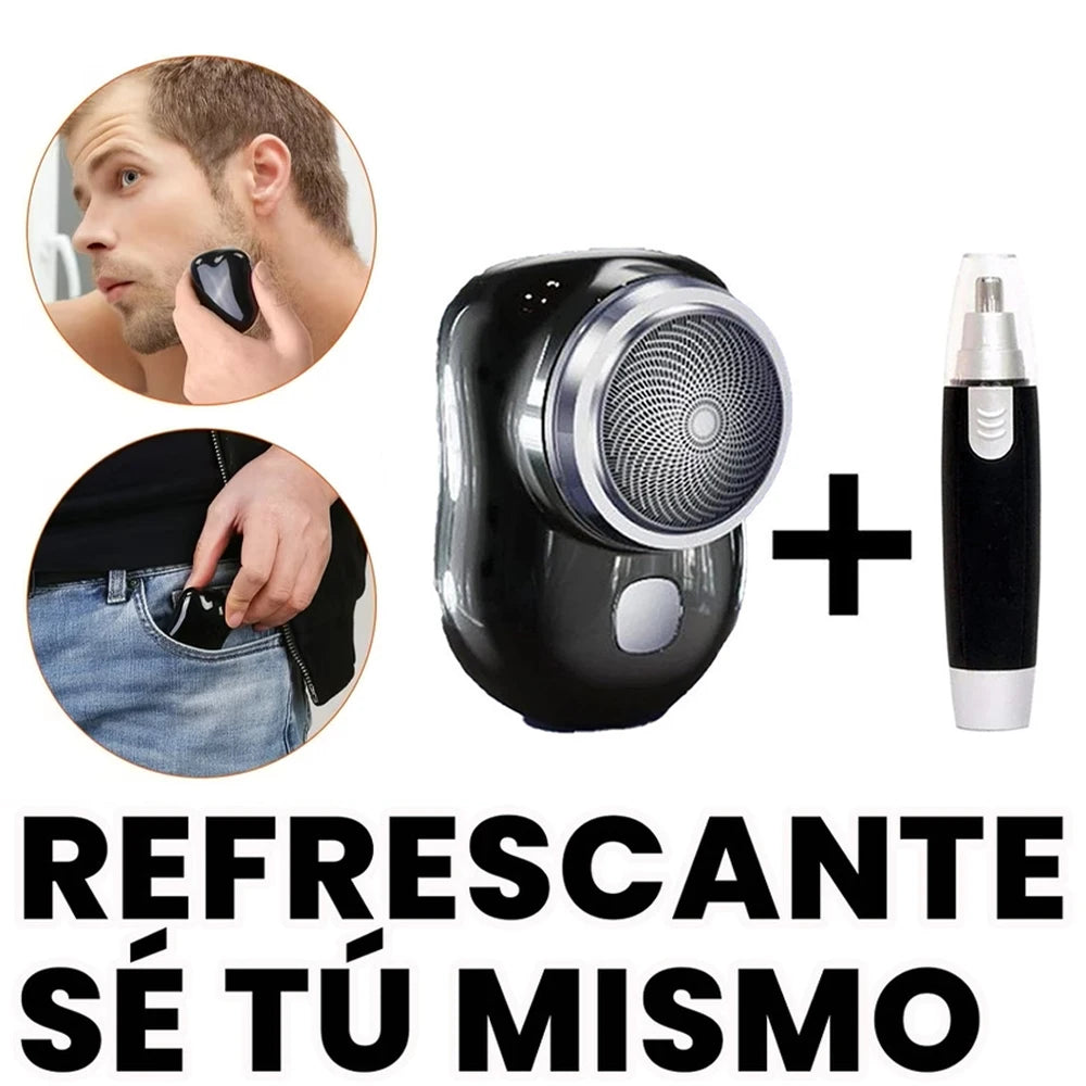 Aparelho de Barbear Portátil à Prova d'Água Design Compacto para Viagens e Uso Diário Rápido e Prático
