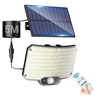 Luz solar ao ar livre super brilhante sensor de movimento solar forte energia led jardim lâmpada parede ip65 à prova dip65 água 3 modo trabalho