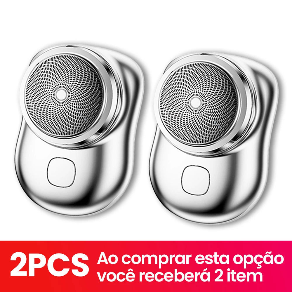 Aparelho de Barbear Portátil à Prova d'Água Design Compacto para Viagens e Uso Diário Rápido e Prático