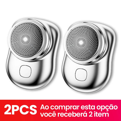 Aparelho de Barbear Portátil à Prova d'Água Design Compacto para Viagens e Uso Diário Rápido e Prático