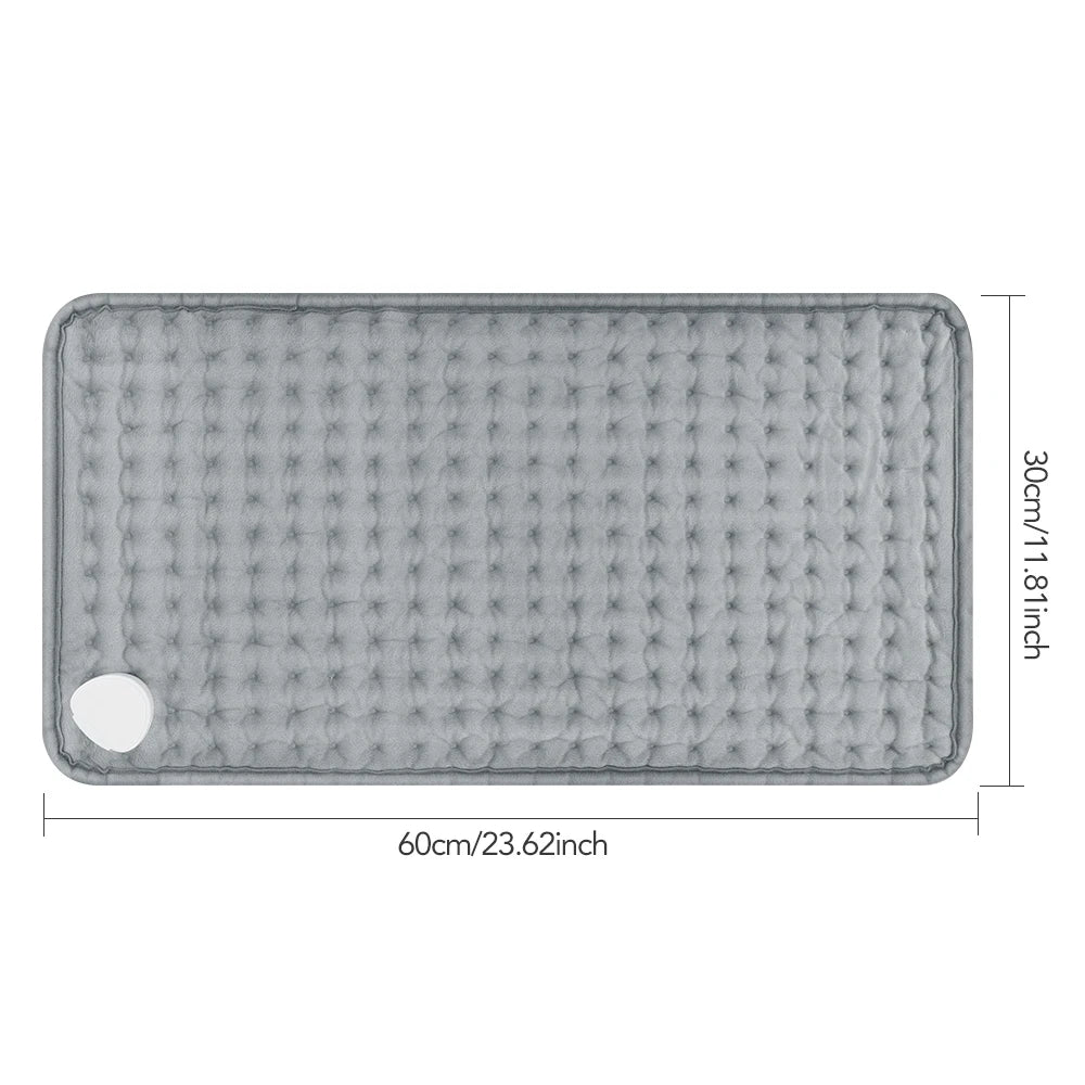 9 nível 4 modo temporizador 30x60cm almofada de aquecimento elétrico cobertor almofada aquecida quente para abdômen ombro joelho pernas inverno quente lavável