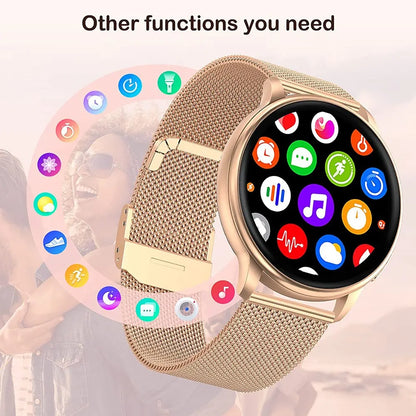 MEVADEN-Bluetooth chamada relógio inteligente para homens e mulheres, relógios personalizados, esporte fitness tracker, freqüência cardíaca, android, ios, y22