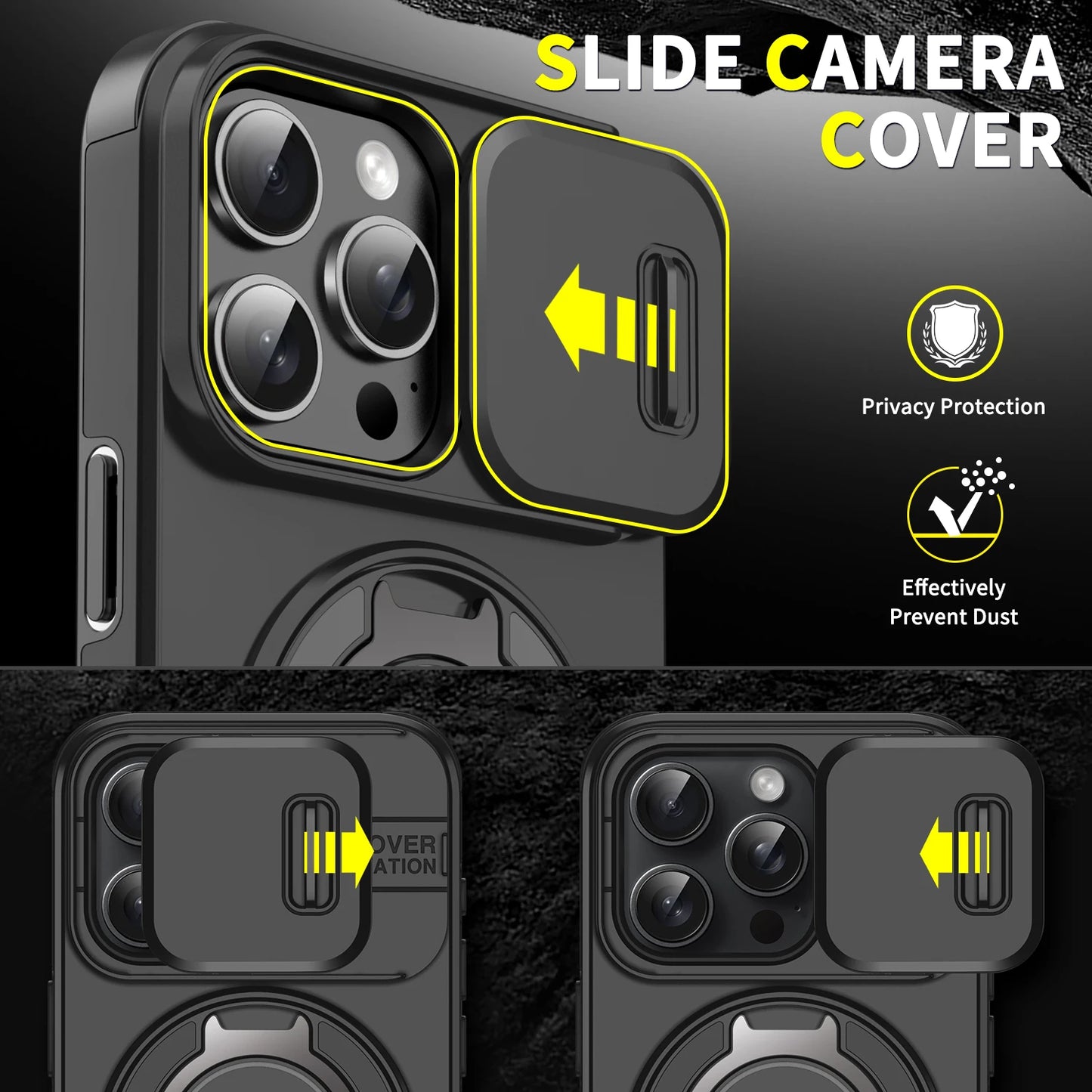 Capa Protetora Magnética para Carregamento Sem Fio MagSafe para iPhone