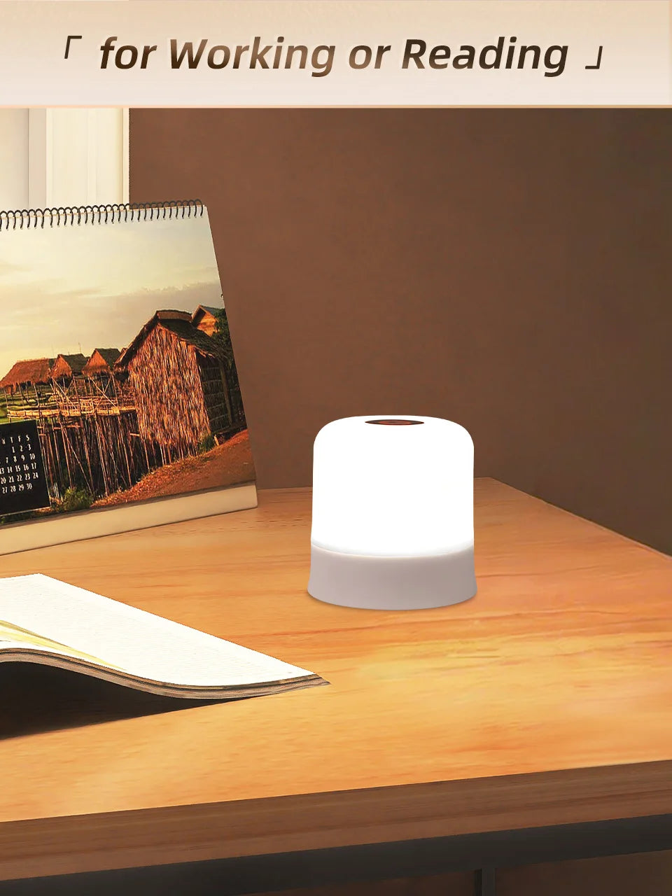 Ggbingo toque luz da noite recarregável controle remoto luz da noite rgb regulável candeeiro de mesa luz ambiente para o quarto sala estar