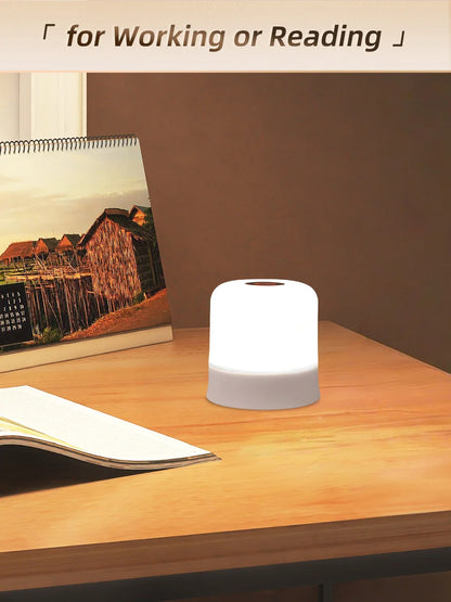 Ggbingo toque luz da noite recarregável controle remoto luz da noite rgb regulável candeeiro de mesa luz ambiente para o quarto sala estar