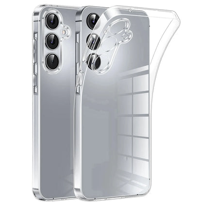 Capa macia de silicone ultrafina para Samsung Galaxy S25 S24 S23 S21 FE S22 Ultra Plus A16 A06 A55 A35 A15 A05S A54 A34 A14 A53 A33