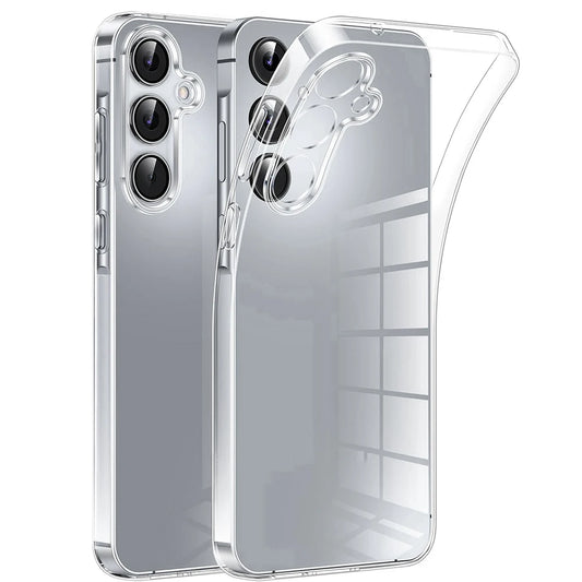 Capa macia de silicone ultrafina para Samsung Galaxy S25 S24 S23 S21 FE S22 Ultra Plus A16 A06 A55 A35 A15 A05S A54 A34 A14 A53 A33