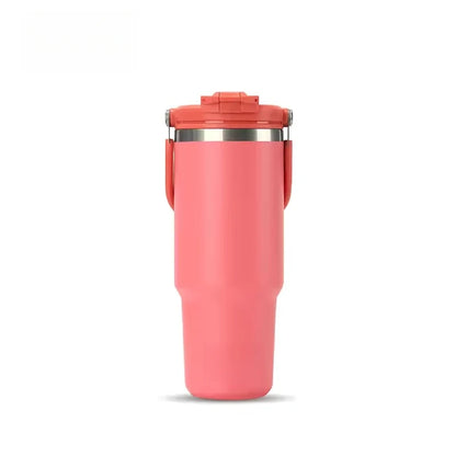 Copo Térmico de Viagem 600ML em Aço Inoxidável com Parede Dupla e Isolamento a Vácuo
