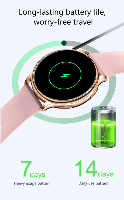 MEVADEN-Bluetooth chamada relógio inteligente para homens e mulheres, relógios personalizados, esporte fitness tracker, freqüência cardíaca, android, ios, y22