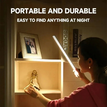 50/30/20cm Luz LED Sensor Inteligente Guarda Roupa Quarto Sem Fio Portátil Recarregável USB