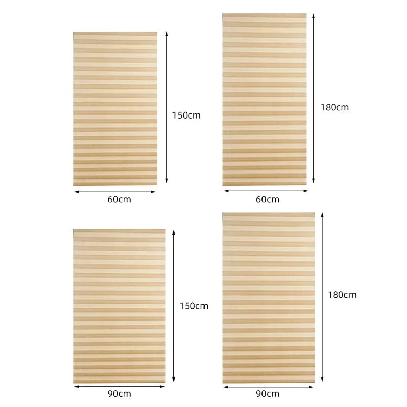 Cortinas plissadas autoadesivas, 5 tamanhos, banheiro, varanda, meia blackout, cortinas para quarto, sala de estar, varanda