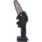 Mini Motosserra Elétrica de 4 Polegadas Recarregável Bivolt para Poda e Jardinagem com Bateria
