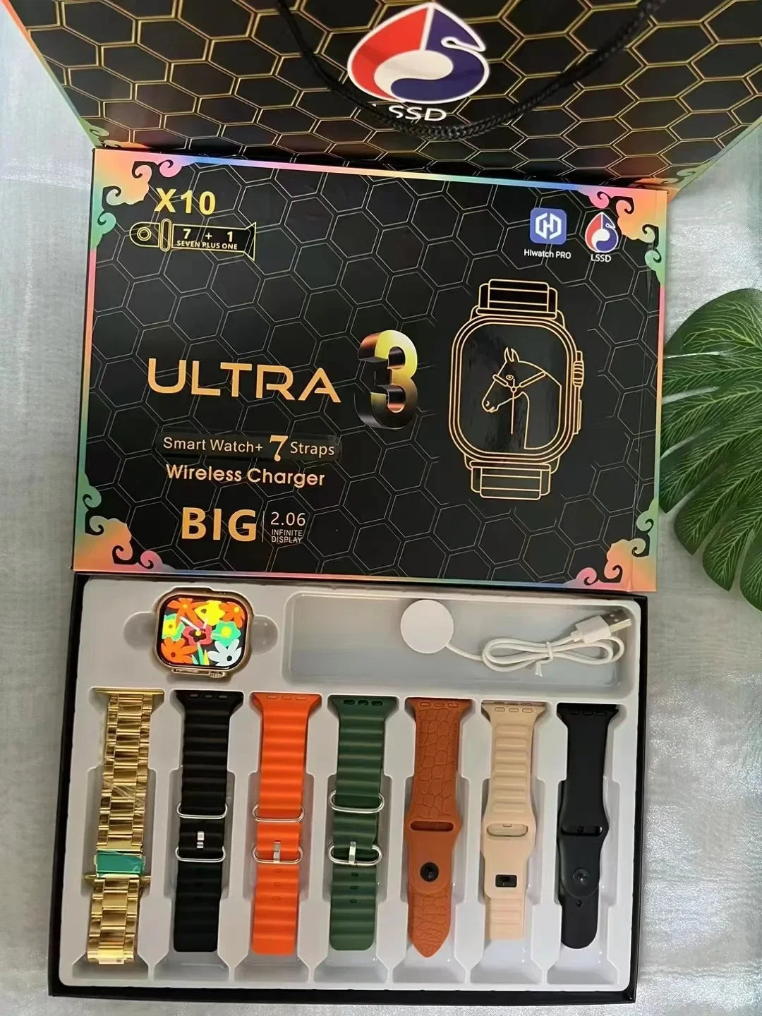 7 + 1 relógio inteligente x10 ultra 3 relógio esportivo para homens mulheres bluetooth chamada telefônica smartwatch diy enfrenta à prova dwaterproof água pulseira inteligente