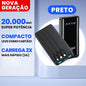 Power Bank 20000mAh com Lanterna Portátil Design Favos de Mel Bateria Externa Alta