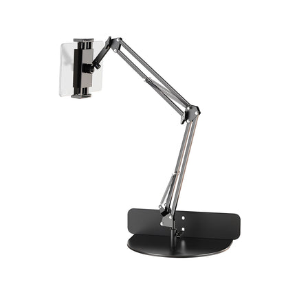 Suporte de Braço Metálico Articulado para Cabeceira - Ajuste 360°, Compatível com Celular e Tablet, Fácil Instalação, Coibeu