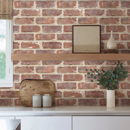10 painéis de parede 3D descascam e colar, adesivos de parede de tijolo 3D, azulejo adesivo backsplash cozinha, decoração de banheiro