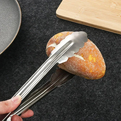 Aço inoxidável cozinha pinças de alimentos produtos domésticos utensílios de cozinha panelas assessórios para churrasco grill acessórios buffet pão
