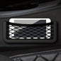 Universal Car Net Pocket Phone Holder Organizer, Saco De Armazenamento, Auto Paste, Acessórios, 20x8cm, 3Pcs