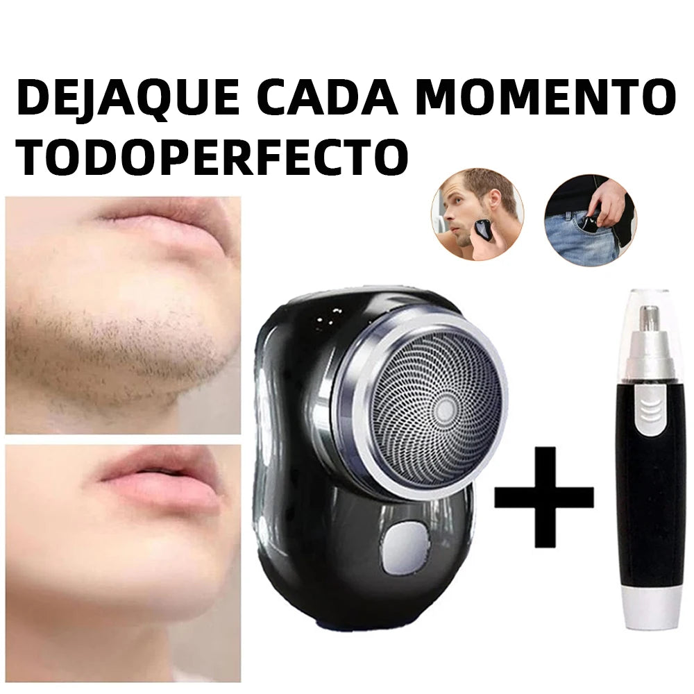 Aparelho de Barbear Portátil à Prova d'Água Design Compacto para Viagens e Uso Diário Rápido e Prático