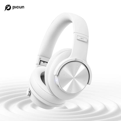 Picun b8 fones de ouvido bluetooth 120h playtime fone de ouvido sem fio bluetooth 3eq modo baixa latência chamadas mãos-livres sobre fones de ouvido