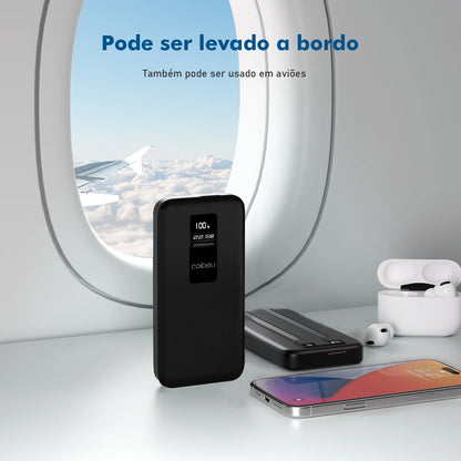 Powerbank， Powerbank 10000mah， Powerbak， Power Bank Portátil， Bateria Portátil， Pilhas Recarregáveis， Coibeu, 23W