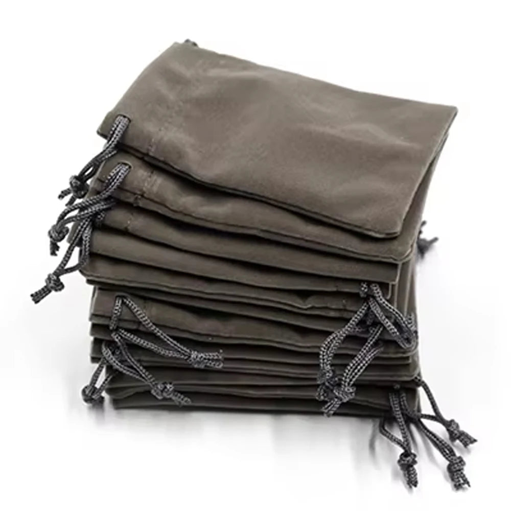 100 unidades de sacos de veludo com cordão para joias, bolsas de camurça macia 5x7cm 7x9cm 9x12cm, pequenas embalagens para presentes, para anéis, brincos e pulseiras