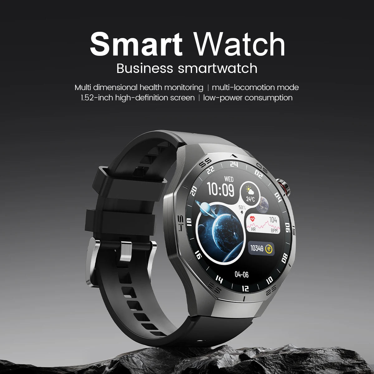 2025new para android e ios relógio inteligente masculino tela amoled gps trajetória de movimento freqüência cardíaca bluetooth chamadas smartwatch à prova dwaterproof água