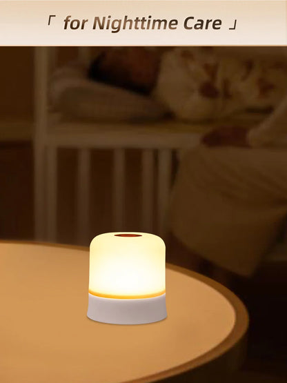 Ggbingo toque luz da noite recarregável controle remoto luz da noite rgb regulável candeeiro de mesa luz ambiente para o quarto sala estar