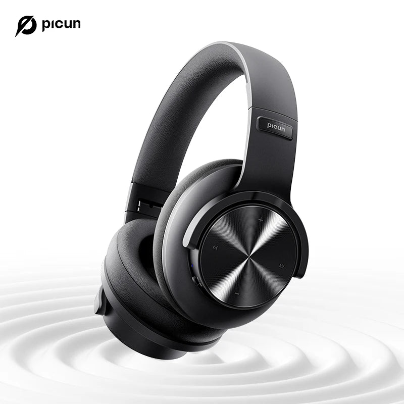 Picun b8 fones de ouvido bluetooth 120h playtime fone de ouvido sem fio bluetooth 3eq modo baixa latência chamadas mãos-livres sobre fones de ouvido